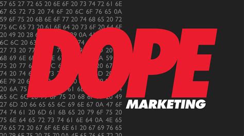 Dope marketing - About DOPE Marketing. DOPE Marketing is located at 3225 Neil Armstrong Blvd #100 in Eagan, Minnesota 55121. DOPE Marketing can be contacted via phone at 651-309-8577 for pricing, hours and directions.